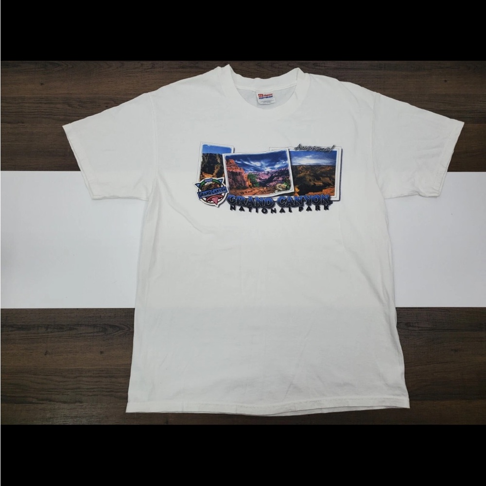 Vintage Grand Canyon National Park Shirt Size Large Graphic Tee Short Sleeve
